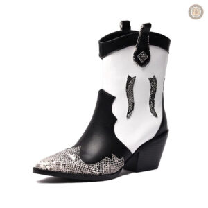 Bottes Western Courtes pour femme