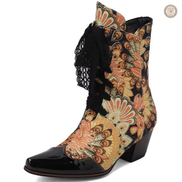 Bottes Western Mini pour femme en style cowboy