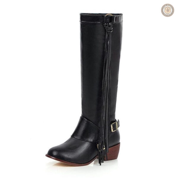 Bottes Équitation en cuir pour un look western