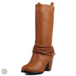 Bottes Cowboy Femme Effet Western élégantes