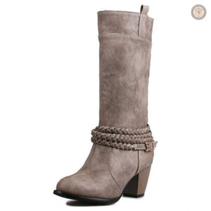 Chaussures femme style cowboy avec détails modernes