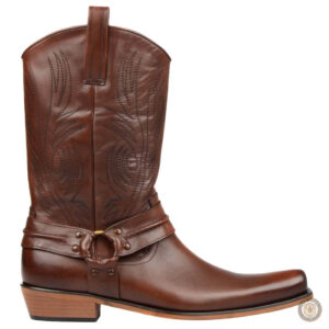 Bottes cowboy pour homme, élégance rustique et confort