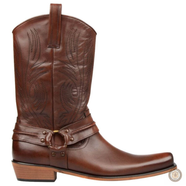 Bottes cowboy pour homme, élégance rustique et confort
