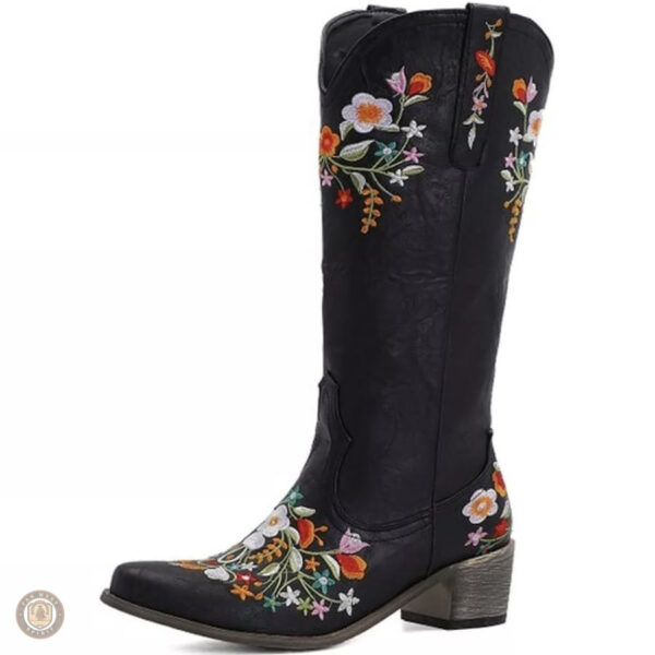 Bottes Cowboy avec design traditionnel et confortable