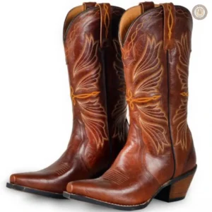Santiags femme en cuir pour un look western tendance