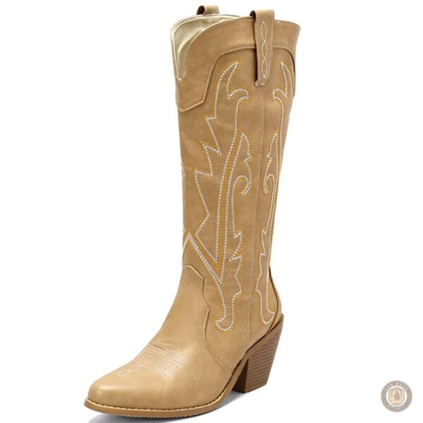 Bottes Santiag Femme en style cowboy élégant