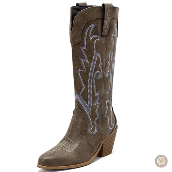 Bottes cowboy femme, design Santiag tendance