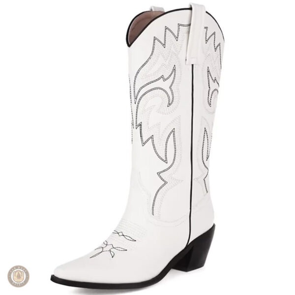 Bottes Western Esprit pour femme, style cowboy élégant