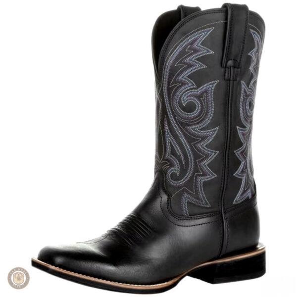 Bottes Western pour homme, style cowboy classique