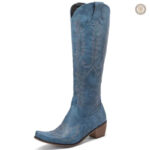 Bottes Western Femme Bleues élégantes et tendance