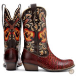 Bottes à bouts ronds pour un style Western intemporel