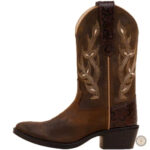 Bottes Western pour fillette, style cowboy élégant