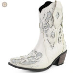 Bottines femme en cuir, design country chic pour toutes occasions