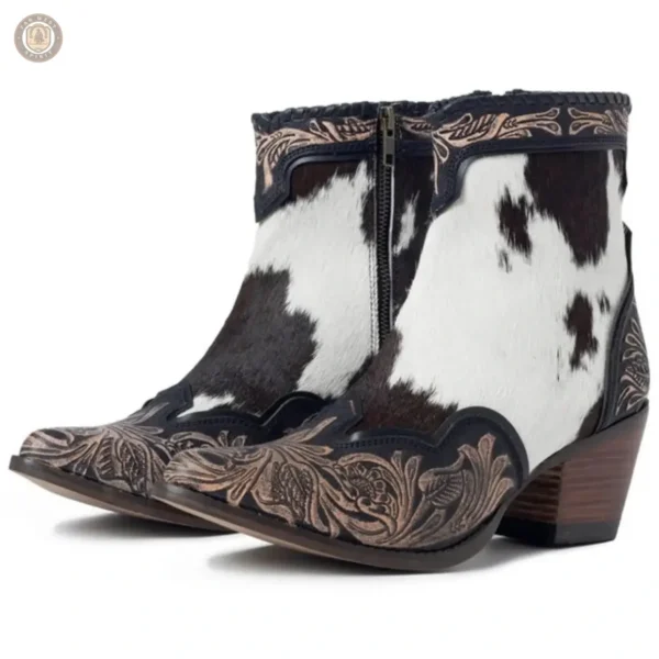 Chaussures cowboy femme avec design tendance