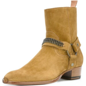 Bottines cowboy à talon pour homme