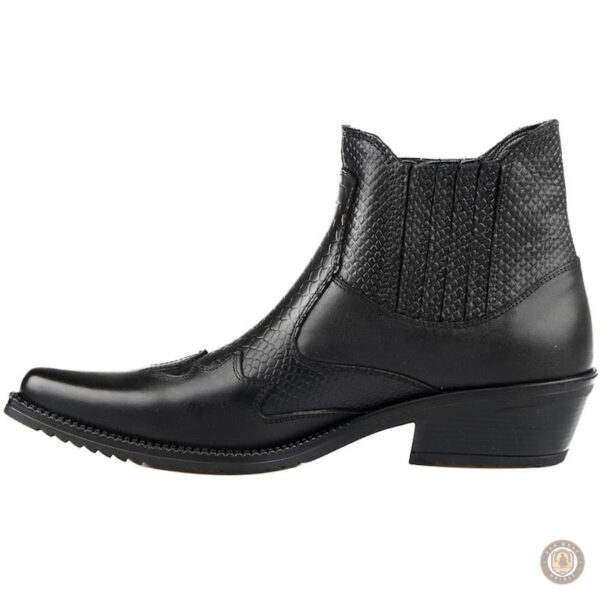 Bottes cowboy homme style country avec bout pointu