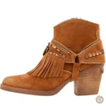 Bottines cowboy femme à talon élégant