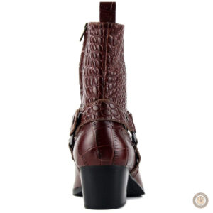 Bottines homme, style cowboy classique et élégant