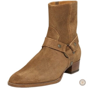 Bottines Cowboy en Daim pour homme