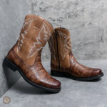 Chaussures Cowboy Homme en cuir, style intemporel