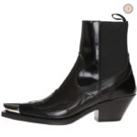 Bottines cowboy en cuir pour un look audacieux