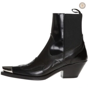 Bottines cowboy en cuir pour un look audacieux