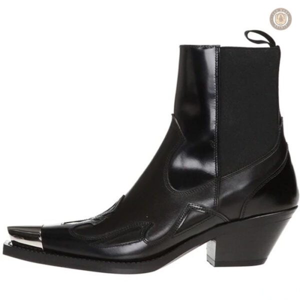 Bottines cowboy en cuir pour un look audacieux