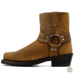 Bottines cowboy homme en cuir authentique