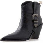 Bottines Western Croco pour femme