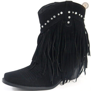 Bottes Cowboy Femme en camel, style western raffiné