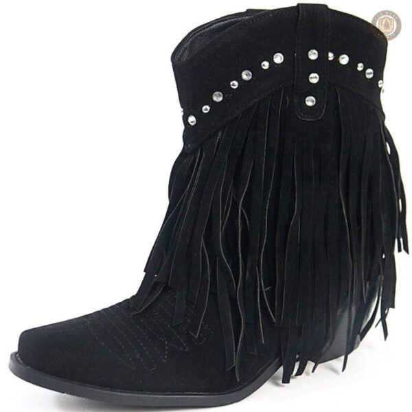 Bottes Cowboy Femme en camel, style western raffiné
