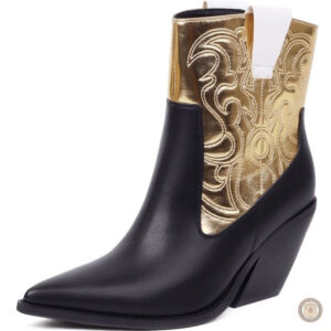 Bottines Western pour femme, style cowboy élégant