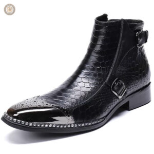 Bottines Cowboy pour homme en style classique