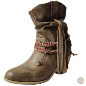 Bottines Country pour femmes en style cowboy