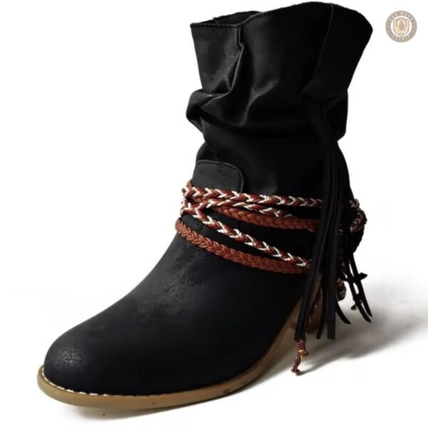 Bottines femmes, look country élégant et moderne