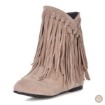 Bottines Western Femme avec franges élégantes