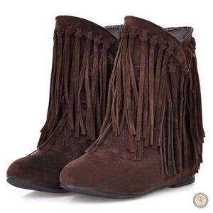 Bottines à franges, parfaites pour un look cowboy chic