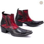 Bottes cowboy pour homme avec design classique et raffiné
