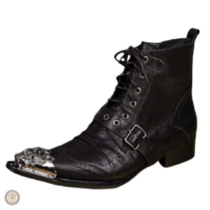 Bottines Western à lacets pour homme