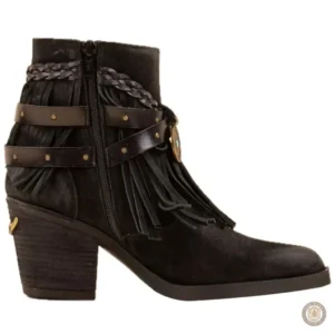 Bottes Cowboy Femme noires au style intemporel et décontracté