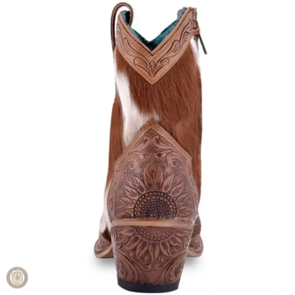 Bottines Cowboy élégantes avec un talon stylé