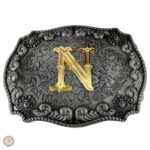 Accessoire de ceinture avec design alphabet