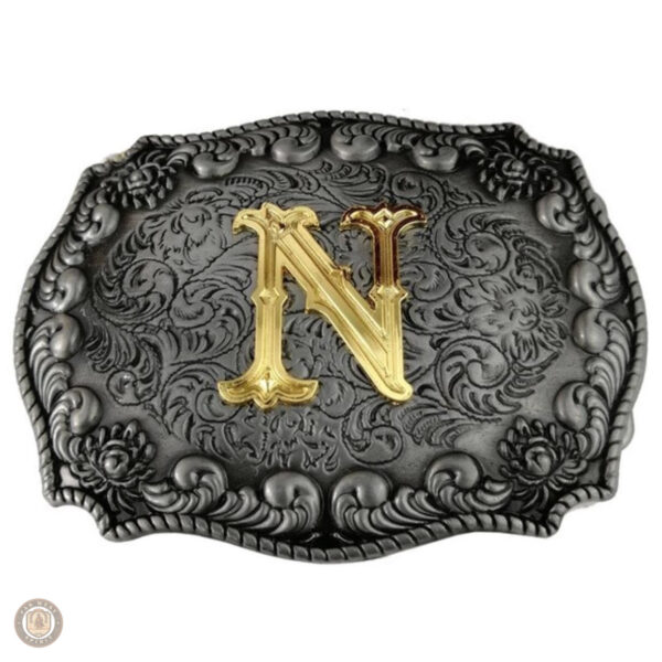 Accessoire de ceinture avec design alphabet