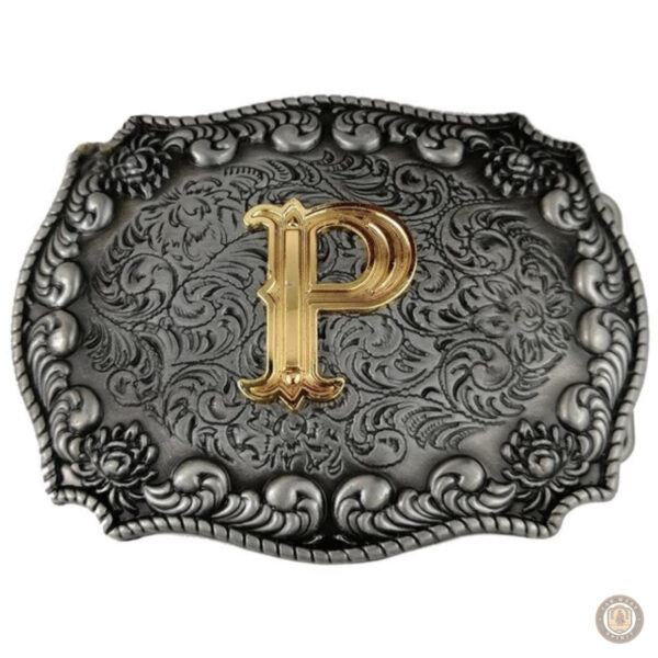 Boucle de ceinture originale avec lettres