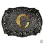 Accessoire de mode western avec alphabet