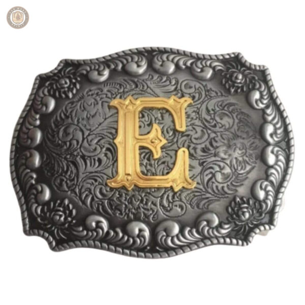 Boucle de ceinture en style western