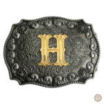 Boucle de ceinture personnalisable alphabet