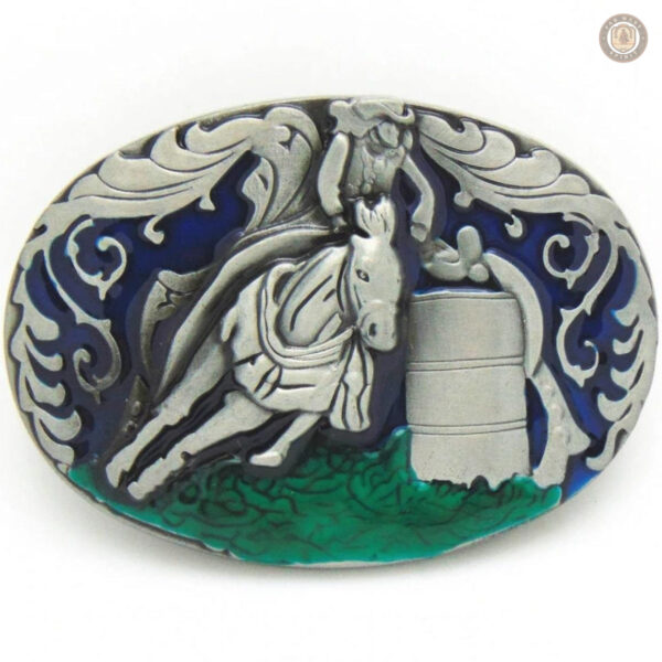 Boucle de ceinture pour le barrel racing