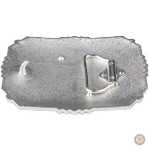 Accessoire de mode western, boucle de ceinture carrée élégante