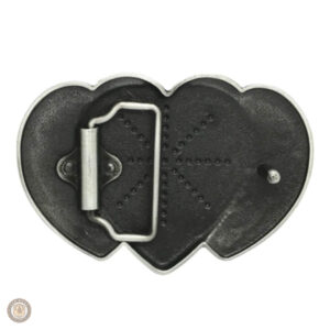 Accessoire de ceinture avec motif cœur, esprit cowboy